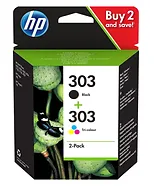 Cartouche 303 Noir+Couleur – HP